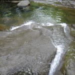 A river view along the edge of the property.