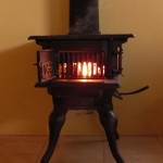 The new wood stove.