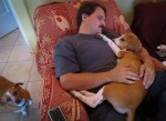 Joe & Baboo (with Lola supervising)