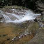 Some cascades in the river