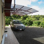 The new carport