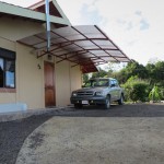 The new carport