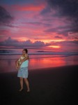 Judith & Lola at the Beach